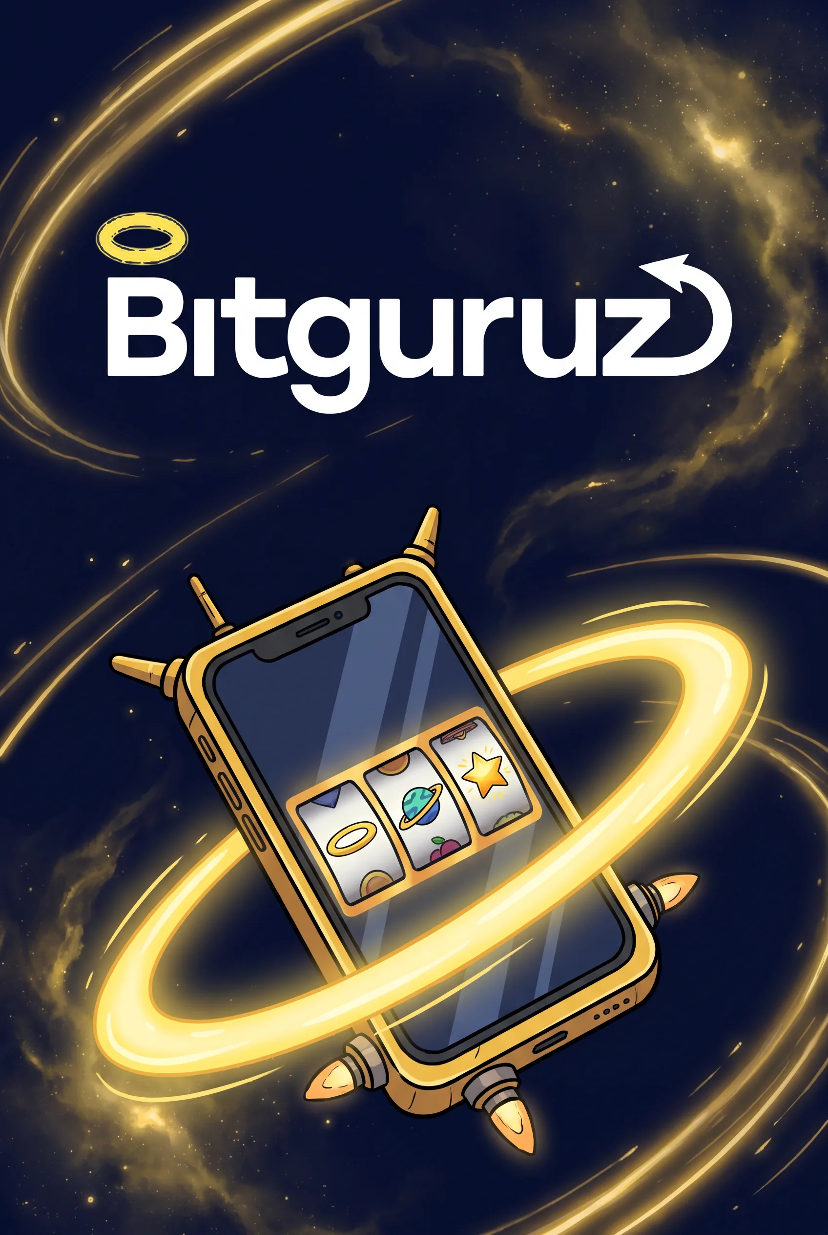Bitguruz mobile casino illustration